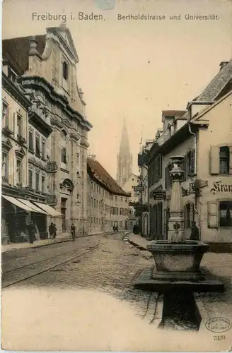 Freiburg i.Br., Bertholdstrasse und Universität -350154