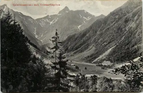 Oberstdorf, Spielmannsau , mit Trettachspitze -348724