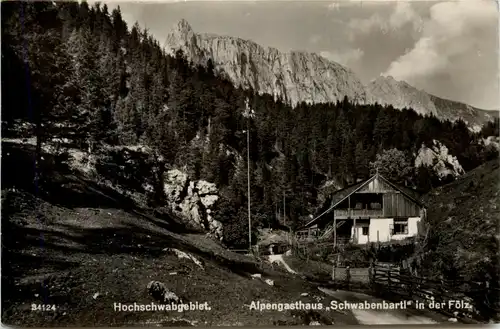 Alpengasthaus Schwabenbartl in der Fölz, Hochschwabgebiet -349846