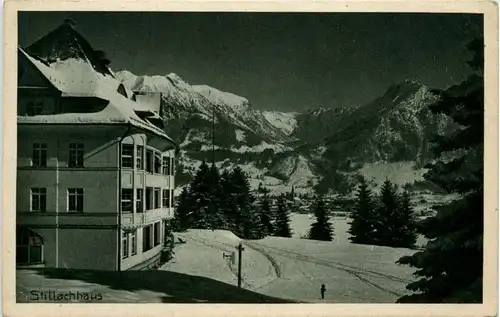 Oberstdorf, Kuranstalt Stillachhaus von Dr. Saathoff -350466