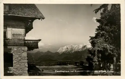 Kufstein, Pendlinghaus mit wildem Kaiser -350532