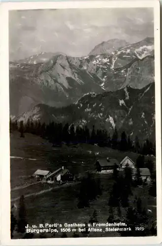 J.u. B. Pertls Gasthaus Bürgeralpe bei Aflenz -349532