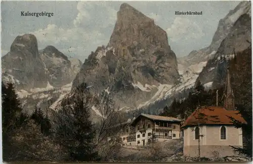 Kufstein,Kaisergebirge, Hinterbärenbad -350534