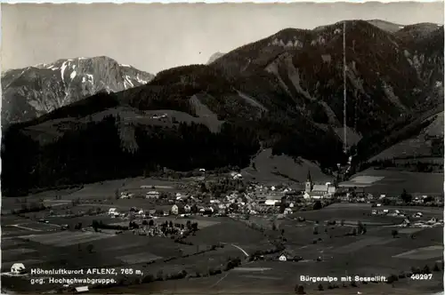 Aflenz, Bürgeralpe mit Sessellift -349672