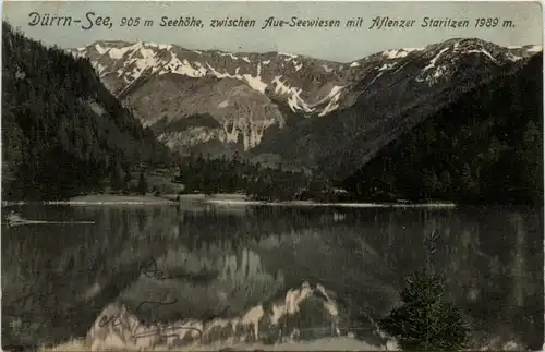 Dürrn-See zwichen Aue-Seewiesen mit Aflenzer Staritzen -349504