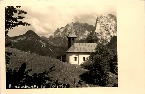 Antoniuskapelle im kaisertal -350700