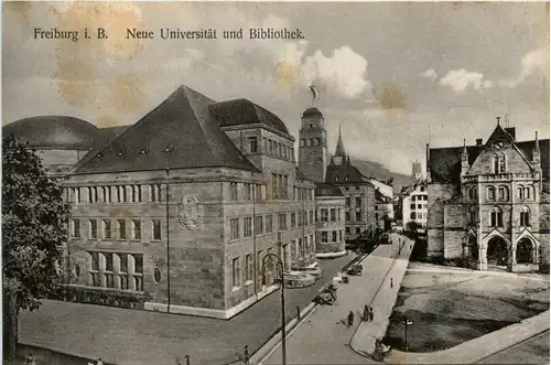 Freiburg i.Br., Neue Universität und Bibliothek -350192