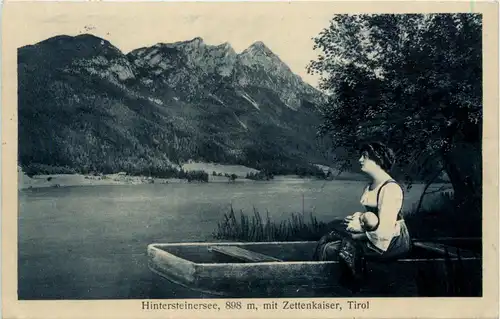 Hintersteinersee mit zettenkaiser -350142