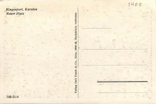 Klagenfurt, Neuer Platz -350242