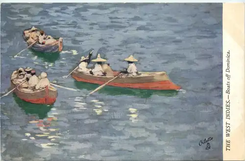 The West indies - Boats of Dominica -417794