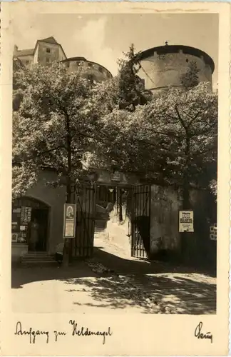 Kufstein, Aufgang zur Heldenorgel -350528