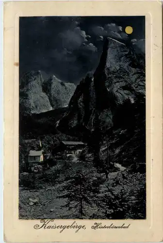 Hinterbärenbad, Kaisergebirge -350568