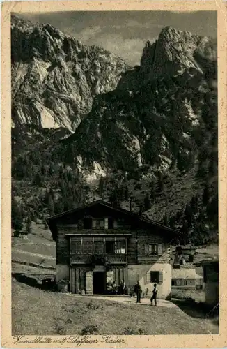 Kaindlhütte mit Scheffauer Kaiser -350668