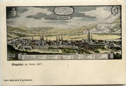 Klagenfurt, im Jahre 1677 -350768