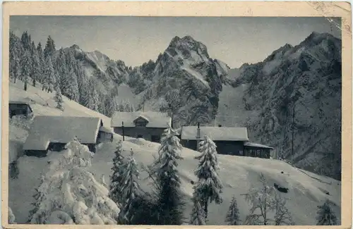 Kufstein, Kaisergebirge, Vorderkaiserfelden im Winter -350540