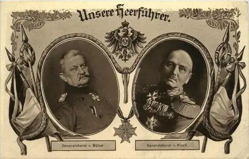 Unsere Heerführer - von Bülow - von Kluck -419012