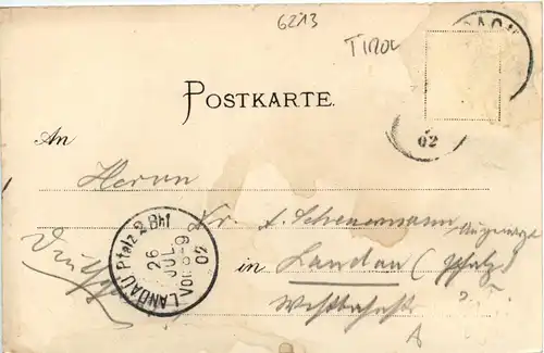 Gruss vom Achensee - Litho -419376