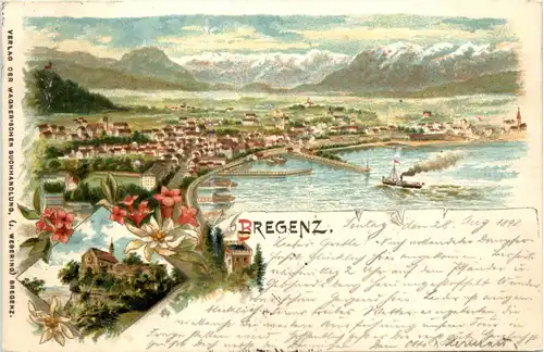 Gruss aus Bregenz - Litho -419520