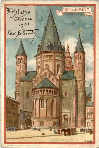 Der Dom zu Mainz - Litho -419630