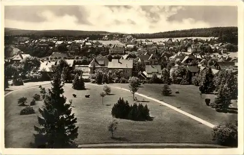 Oberhof - Blick vom Parkhotel Wünscher -42074