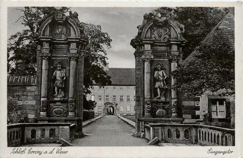 Höxter an der Weser - Schloss Corvey - Feldpost 3. Reich -420776