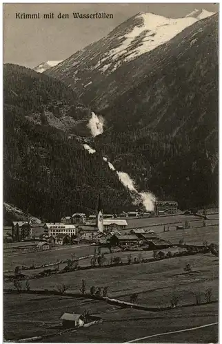 Krimml mit den Wasserfällen -7318