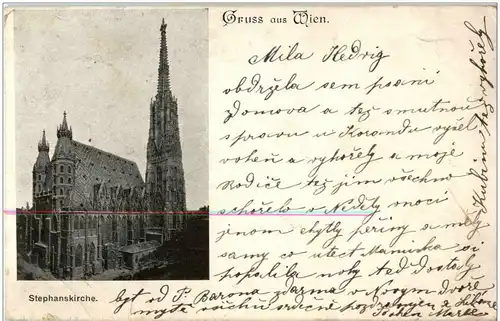 Gruss aus Wien -Stephanskirche -7284