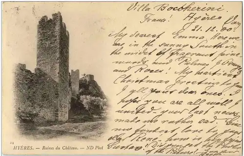 Hyeres - Ruines du Chateau -7852