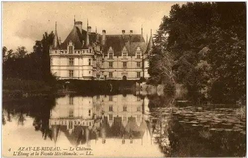 Azay le Rideau - Le Chateau -7702