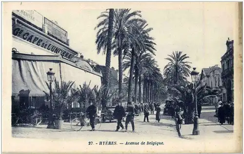 Hyeres - Avenue de belgique -7846