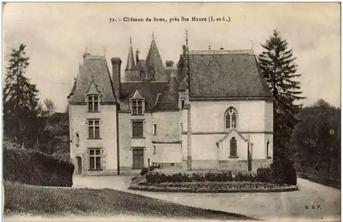 Chateau de Brou pres Ste Maure -7796