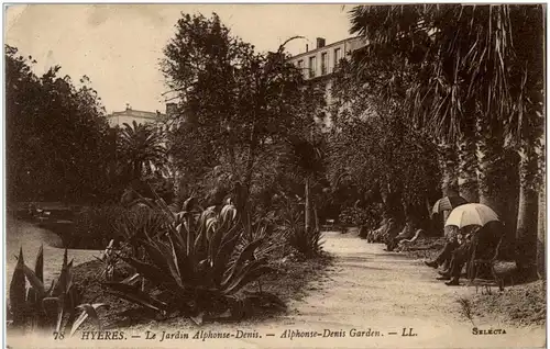 Hyeres - Le Jardin Alphonse Denis -7842
