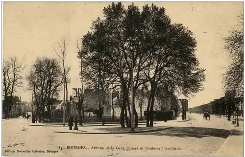 Bourges - Avenue de la Gare -7976