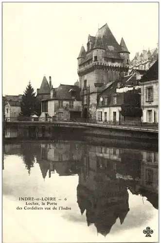 Loches - la Porte des Cordeliers -7776