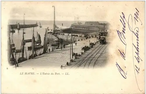 Le Havre - L Entree du Port -8404