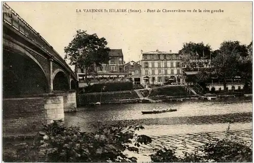 LA Varenne St Hilaire - Pont de Chnnevieres -8958