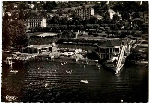 Evian les Bains - vue aerienne -8480