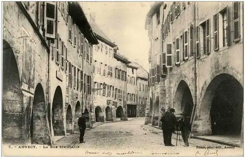 Annecy - La Rue Ste Claire -8492