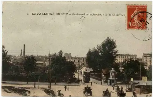 Levallois - Perret - Boulevard de la Revolte - Rue de Courcelles -8304
