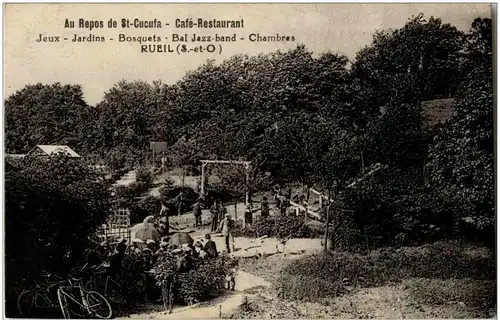 Rueil - Au Repos de St. Cucufa - Cafe Restaurant -8324