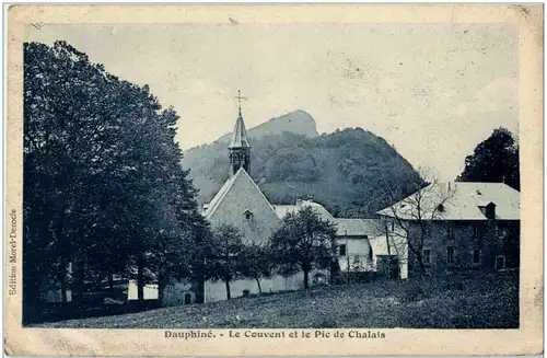 Dauphine - Le Couvent et le Pic de Chalais -8616