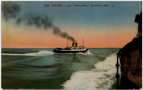 Dieppe - Le /Versailles/ en pleine Mer -8440