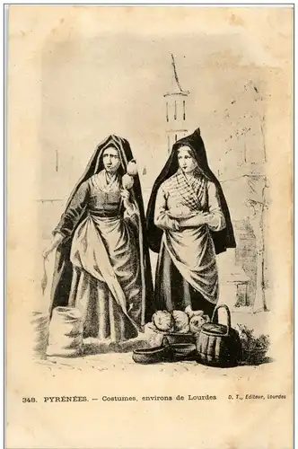 Costumes environs de Lourdes -8706