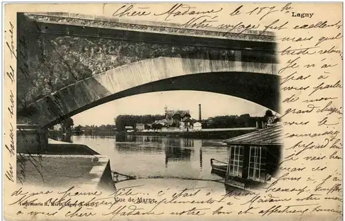 Lagny - Vue de Marne -8222