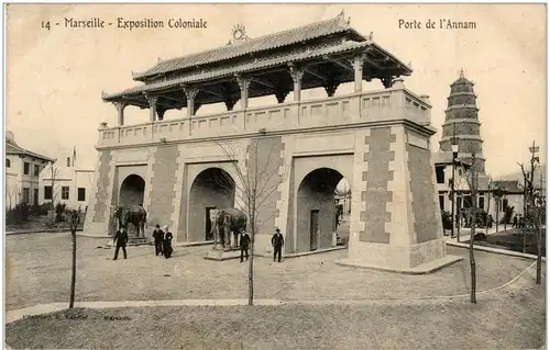 Marseille - Exposition coloniale -9280