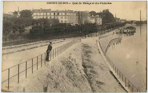 Choisy le Rai - Quai de Halage et des Pecheurs -8952