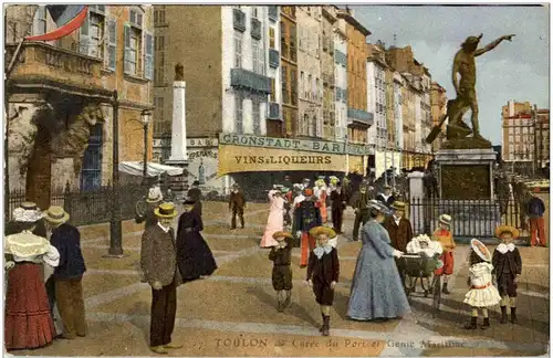 Toulon - Carre du Port et Genie Maritime -7866