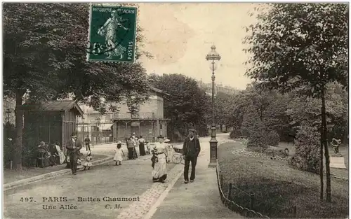 Paris - Buttes Chaumont -9576