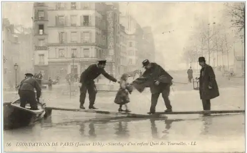 Paris - Inondations 1910 -9640