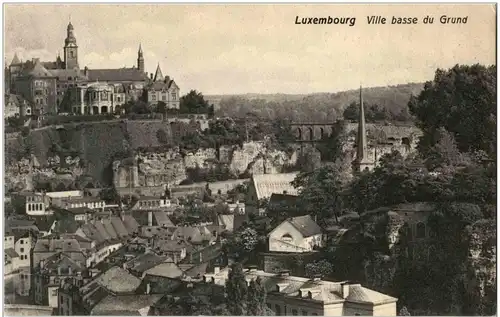 Luxembourg - Ville basse du Grund -7772